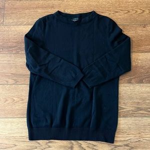 Talbots medium pure cashmere black sweater